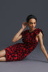 Ruffled Mini Sweater Dress